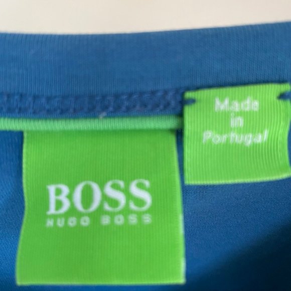 Hugo BOSS Men Rubberized Lenticular Logo T shirt - Picture 4 of 7